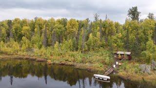 Dock Ramp Build on Remote Lake in Alaskan Wilderness