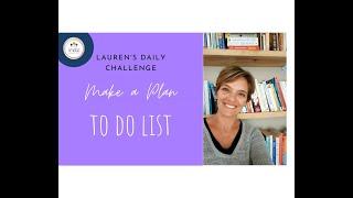 Lauren's Challenge | Making a Plan - Step 2