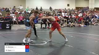 2024 Greco-Roman Senior World Team Trials : Aliaksandr Kikiniou vs Ryan Epps: 82 KG Semifinals