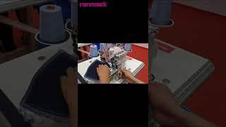 RM-NST-5D-TK Extra Width 1.6cm Top&Bottom Feed 5 Thread Overlock Sewing Machine