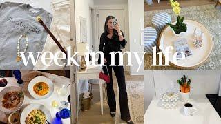 VLOG | work week in my life as an influencer, brand deals, healthy routine and more!