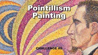 Pointillism Techniques Tutorial - Art Challenge #8 -  Stippling