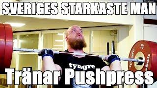 Tyngre Träningspass med Buktryck i Pushpress