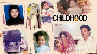 HAMARA BACHPAN ️ | Reacting To Our Childhood Pictures & Videos  | Mama & Papa Ki Shadi Album 