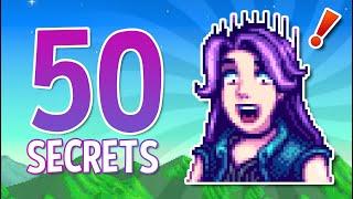 50 Rare Secrets Hidden in Stardew Valley