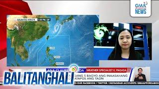 Panayam kay Ana Clauren-Jorda, Weather Specialist II, PAGASA (October 31, 2024) | Balitanghali