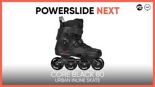 Powerslide Next Core Black 80 urban skates - Product Video