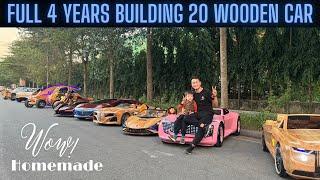 I Spent 4 Years Building Lamborghini Rolls Royce Ferrari Mercedes Audi Ford Tesla Tank Train