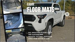 Lasfit Floor Mats and Bed Liner for 2024-2025 4TH GEN Toyota Tacoma. High quality!