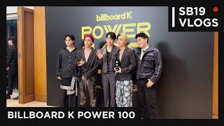 [SB19 VLOGS] Billboard K POWER 100