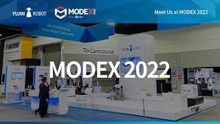 Yujin Robot showcases its GoCart AMR Platform, Robotization Package at MODEX 2022 #유진로봇