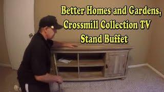 Better Homes and Gardens, Crossmill Collection TV Stand Buffet Review