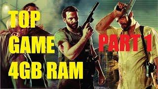 Top 10 PC Games For 4GB RAM (PART 1) | Medium and High Graphics | 4gb ram