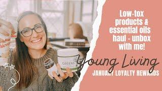 YOUNG LIVING HAUL | Wellness Box | Essential Oils + Non-Toxic Products