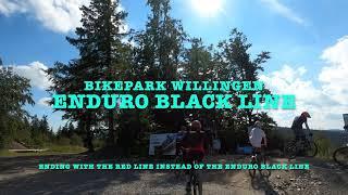 Bikepark Willingen: The Enduro Black Line  (Cube Stereo 150) - Full Run