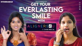 Best Invisible Aligners Treatment In Hyderabad | Aligners4u | Clear Braces | Smile Makeover