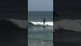 60 years old and surfing a lot! #shorts #surf #longboard