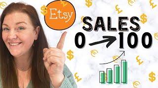 How To Get Your First 100 Sales On Etsy