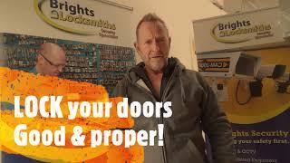 Can anyone tell me how to lock my uPVC door!!