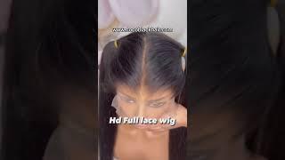 Hd Full lace wig #cocoblackhair #shorts