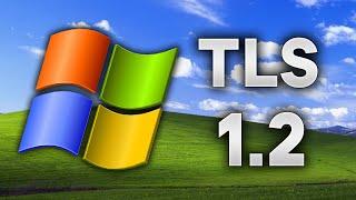 How To Enable TLS 1.1 & 1.2 in Windows XP