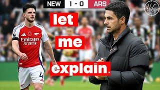 Arsenal fans, stay calm... I re-watched Newcastle 1-0 Arsenal so you didn't have to | Analysis