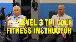 (*New SGA Member) Anthony Vessecchia Level 3 TPI Certified Golf Fitness Instructor - INTERVIEW