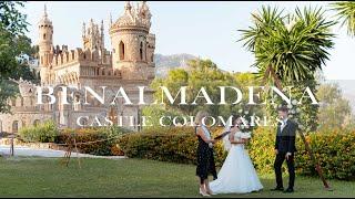 Elopement at the Castle Colomares Benalmadena, Spain