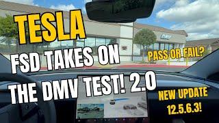 Tesla FSD Takes on the California DMV Driving Test 2.0: Pass or Fail?