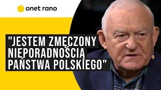 Leszek Miller: "Siła Wieczorka polega tylko na bliskich kontaktach z Czarzastym"