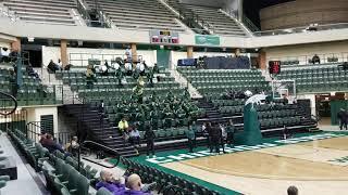 Chicago State drum line performs during the game against GCU