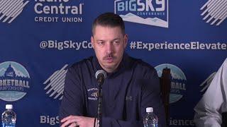 Bobcat postgame: Coach Matt Logie, players discuss win over Idaho State at Big Sky tournament