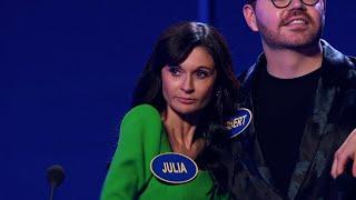 'My Unorthodox Life' Stars Julia Haart and Shlomo Haart Play Fast Money - Celebrity Family Feud