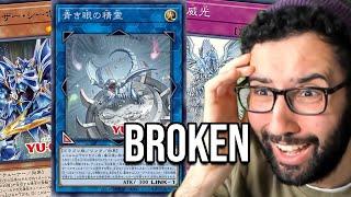 BLUE EYES BEST DECK? Farfa Reacts to NEW Blue-Eyes Cards