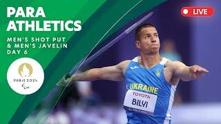 Para Athletics - Men's Shot Put & Men's Javelin Finals  | Day 6 | Paris 2024 Paralympics