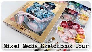 Surreal Art Sketchbook Tour!