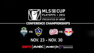 MLS Conference Championships HERE | 2014 MLS Cup Playoffs Presented by AT&T