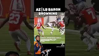 Arizona Cardinals New LB | Baron Browning #arizonacardinals