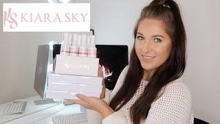 Kiara Sky Nail Haul! Everything You Need To Do SALON Nails At Home