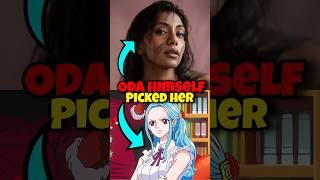 One Piece fans are upset after Oda picked Charithra Chandran as Vivi #shorts