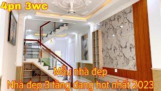 bán nhà bình chuẩn - mẫu nhà đẹp 3 tầng mới nhất (652)