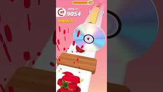 Perfect slices| how to cut fruits। Satisfying And Relaxing ASMR Slicing Earning Game part 53#shorts