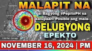 MALA-DELUBYONG EPEKTO, POSIBLE DAHIL KAY BAGYONG PEPITO ️ | WEATHER UPDATE TODAY | ULAT PANAHON