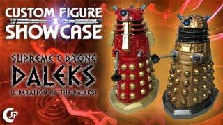 Custom Figure Showcase : Supreme & Drone Dalek (Liberation Of The Daleks)