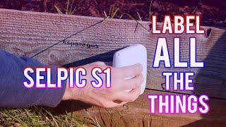 Label All The Things, with Selpic S1 Portable Printer