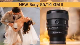 Sony 85mm f/1.4 GM II for Weddings - Hands-On Review (vs Sony 85/1.4 GM)