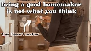 How To Be A GOOD Homemaker | Biblical Homemaking