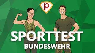 Bundeswehr Sporttest Disziplinen 2025 (BFT Basis-Fitness-Test)