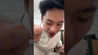 Enak BANGET⁉️ Makan di Korea FULL SENYUM jadi nggak kasian kayak kata netizen #LeonardoEdwin