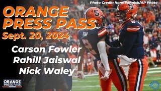 Orange Press Pass | Stanford Football | September 20th, 2024